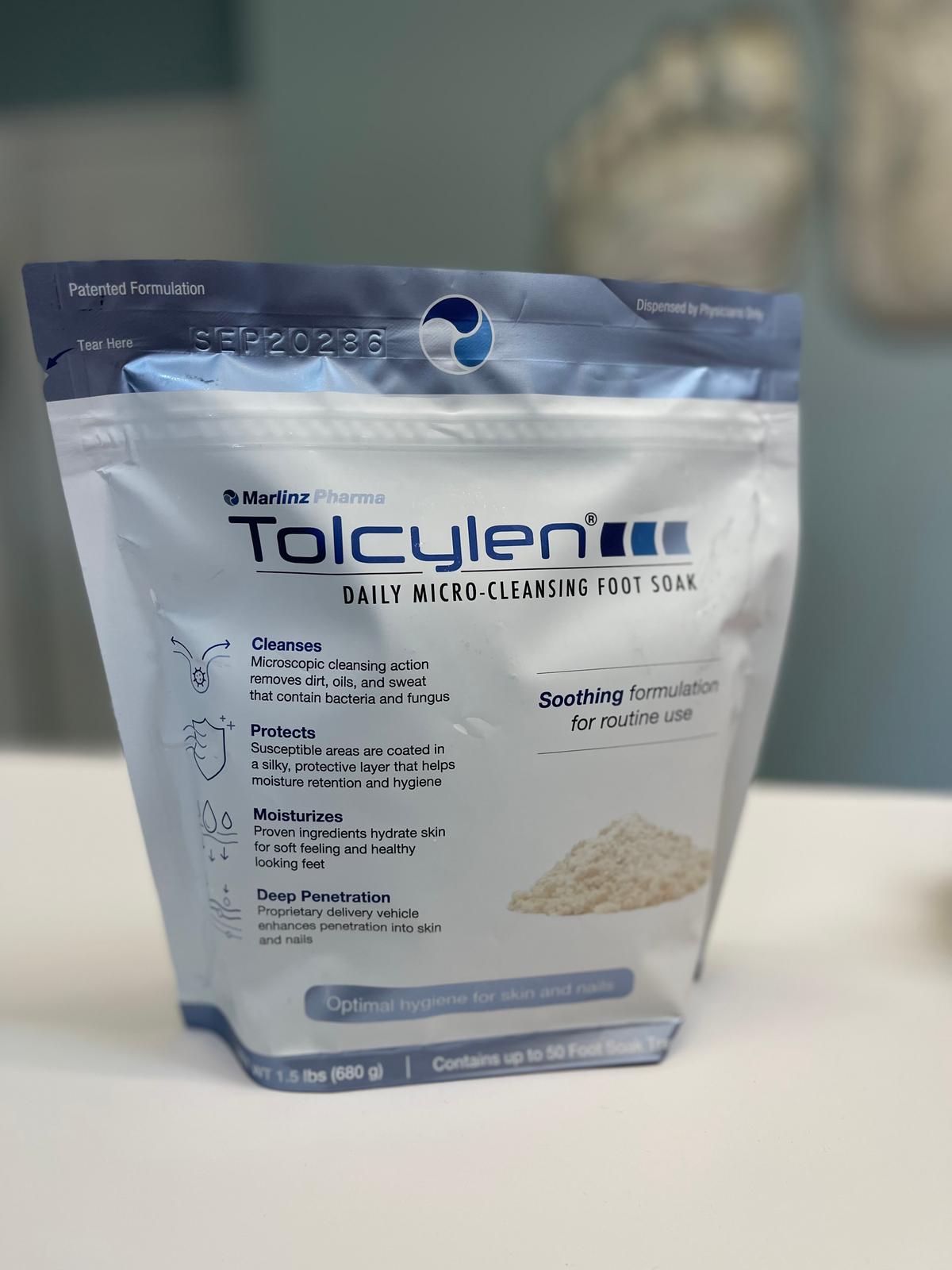 Tolcylen Daily Micro-Cleansing Soak: The Long Term Solution