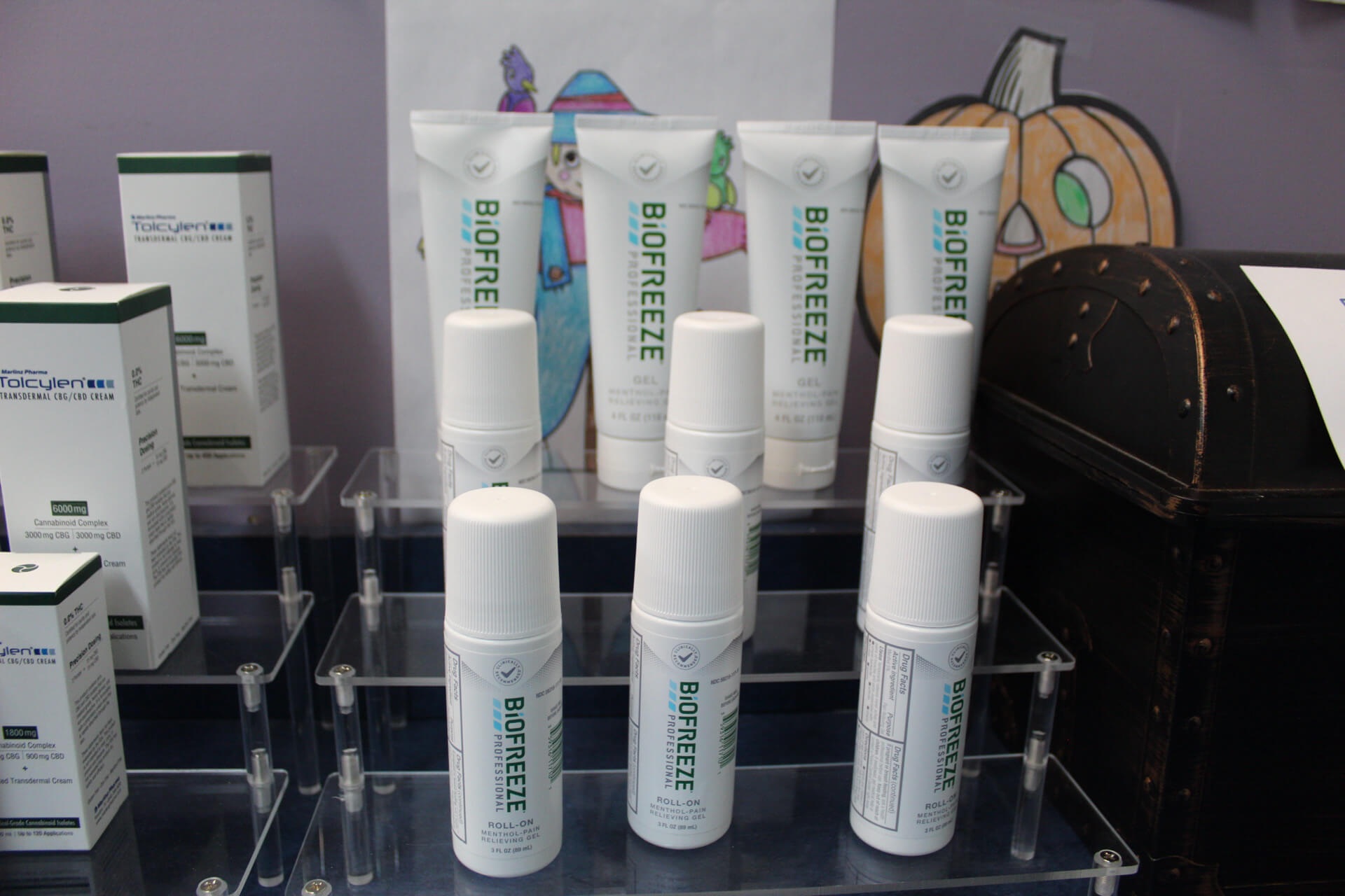Assorted BioFreeze products